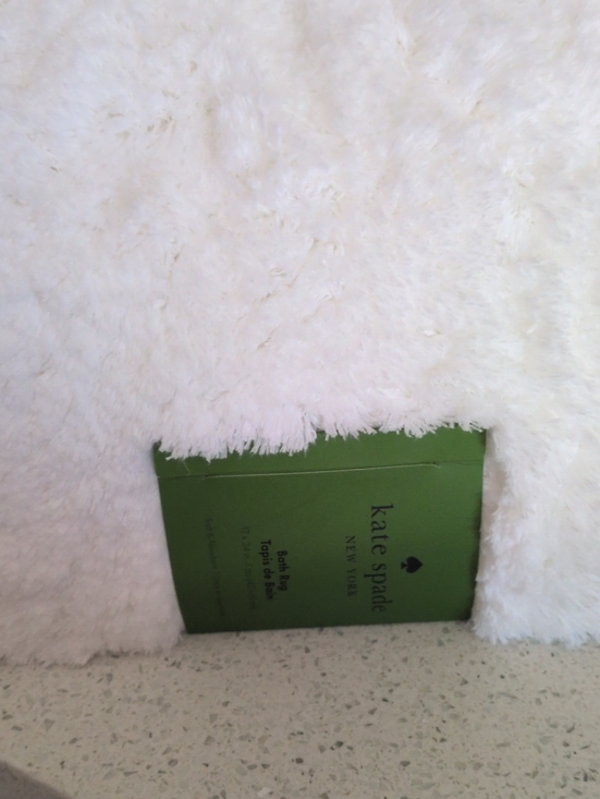 kate spade Other - KATE SPADE  White Bath Rug